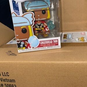 Funko Pop Gingerbread Thor Collectible Figure